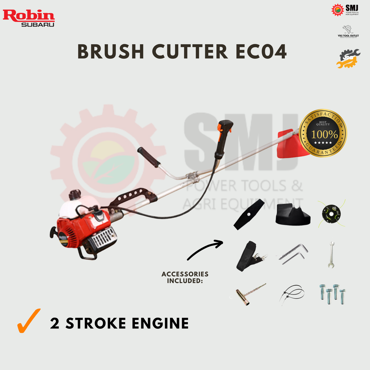 Honda Kawasaki Robin Grass Cutter Bush Cutter GX35 TD40 KAAZ EC04