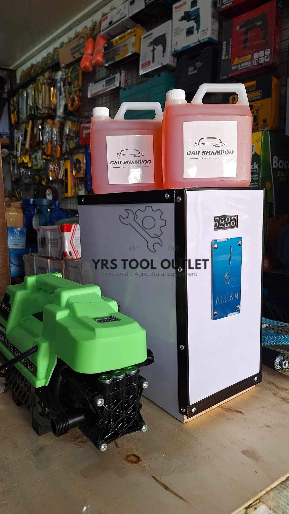 Carwash Vendo Set Belt Type Portable