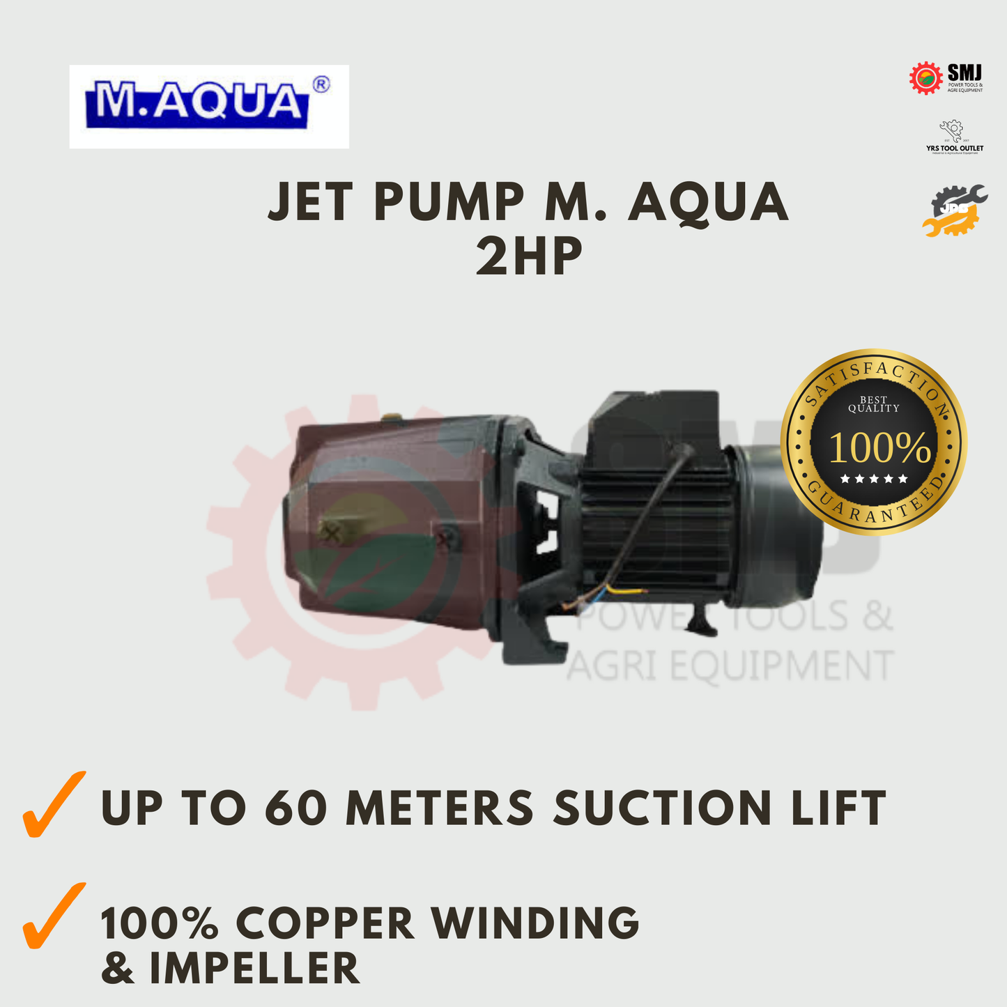 Jet Electric Water Pump Booster Pump M. Aqua