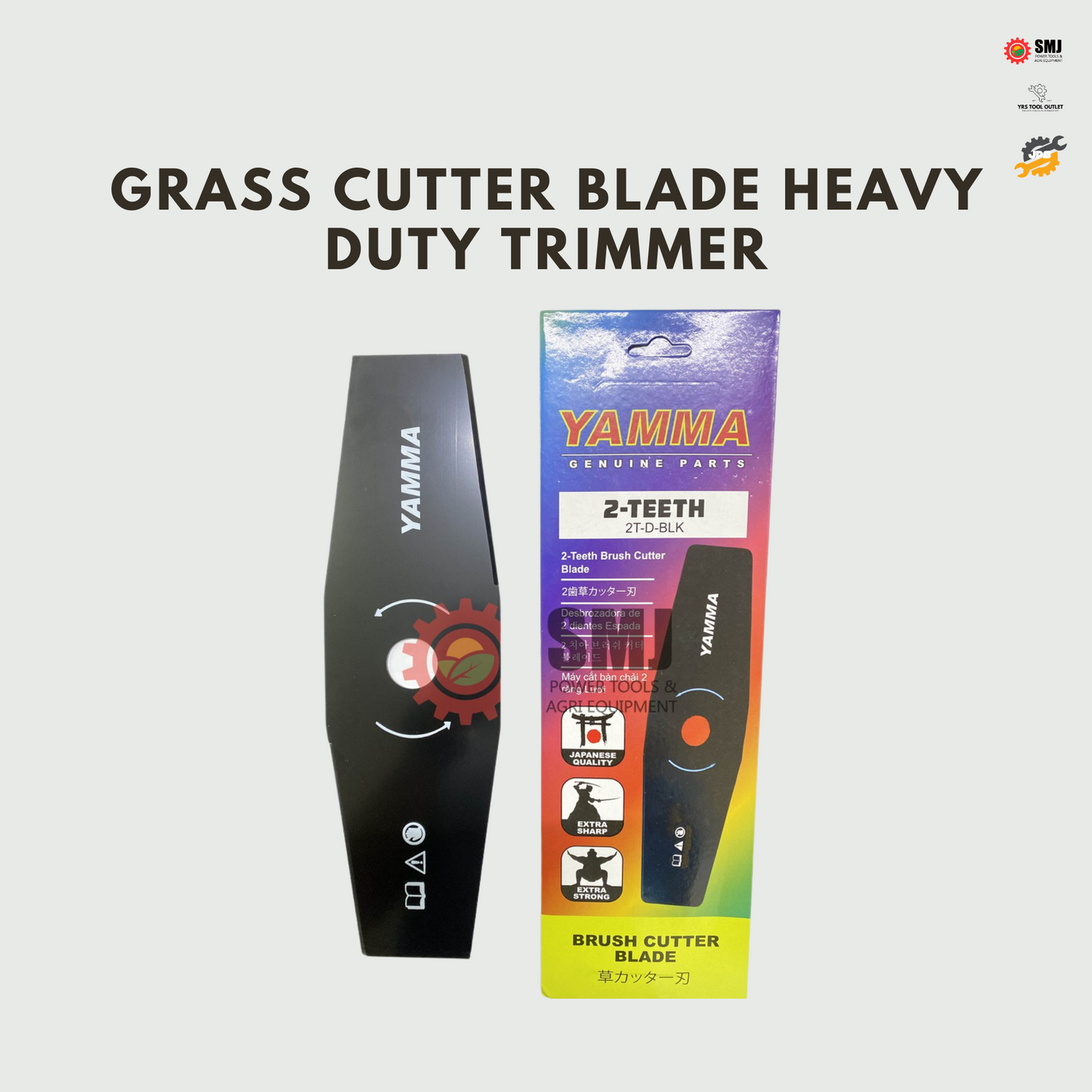 Grass Cutter Blade HEAVY DUTY Trimmer YAMMA Japan