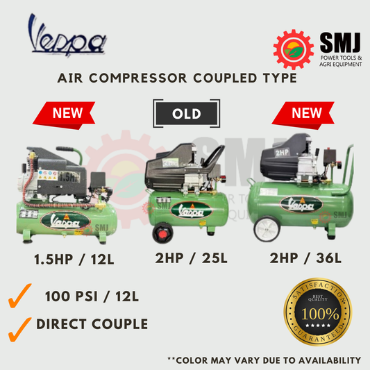 Air Compressor VESPA Coupled type 1.5 HP | 2HP