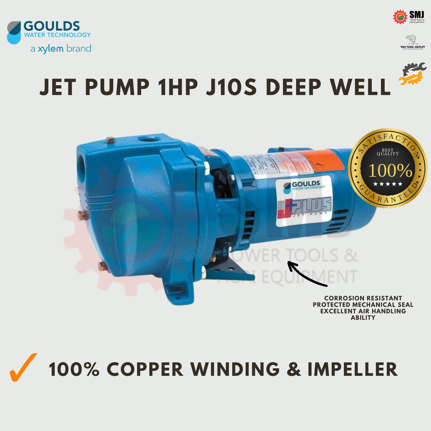 Goulds Original Jet Pump Shallow Well Deep Well