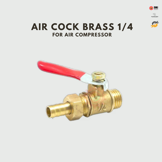 Brass Ball Valve 1/4" / Air Ball Valve 1/4" / Air Cock / Compressor Ball Valve For Air Control