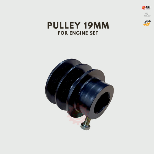 Pulley for engine 19mm x 2B | 20mm x 2B