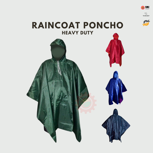 Rain Coat PONCHO *color varies upon availability