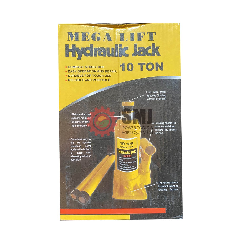 MEGA Hydraulic Jack Bottle Jack 6T 10T 32T 50T