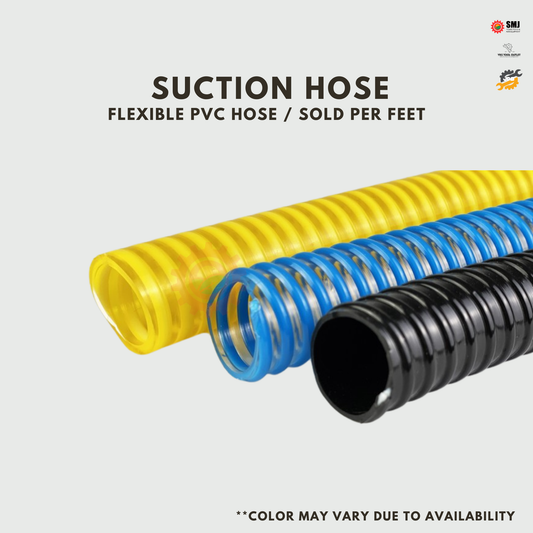 PER FEET SUCTION HOSE / FLEXIBLE HOSE , CORRUGATED for 2” , 3” , 4” WATER PUMP