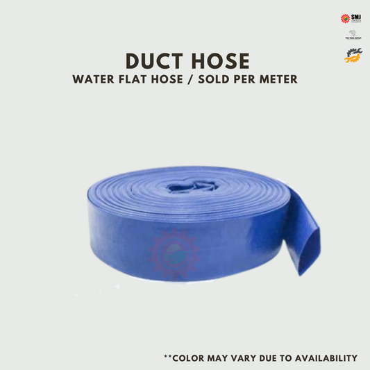 PER METER 2” 3” 4” Duct Flat Blue Hose Discharge Submersible pump hose SUNNY