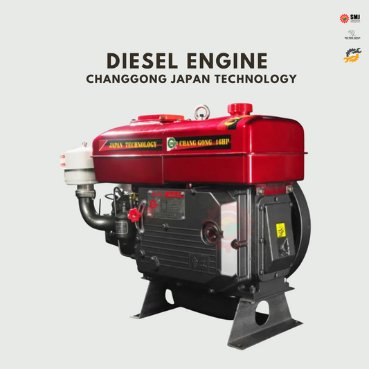 R180 8HP CHANGGONG DIESEL ENGINE WATERCOOLED