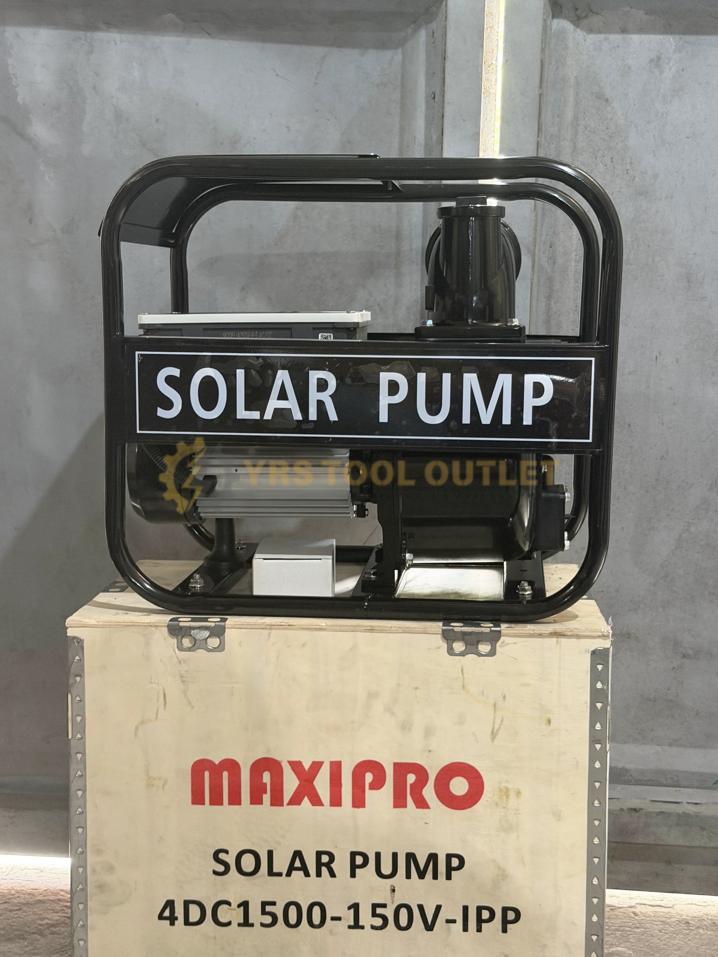 MAXIPRO Solar Centrifugal Pump 2HP 4x4" 150V w/o panel