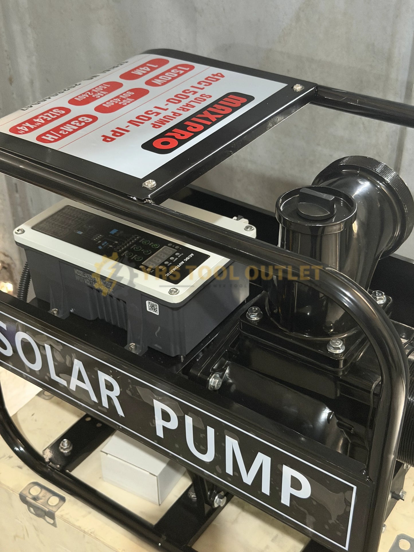 MAXIPRO Solar Centrifugal Pump 2HP 4x4" 150V w/o panel