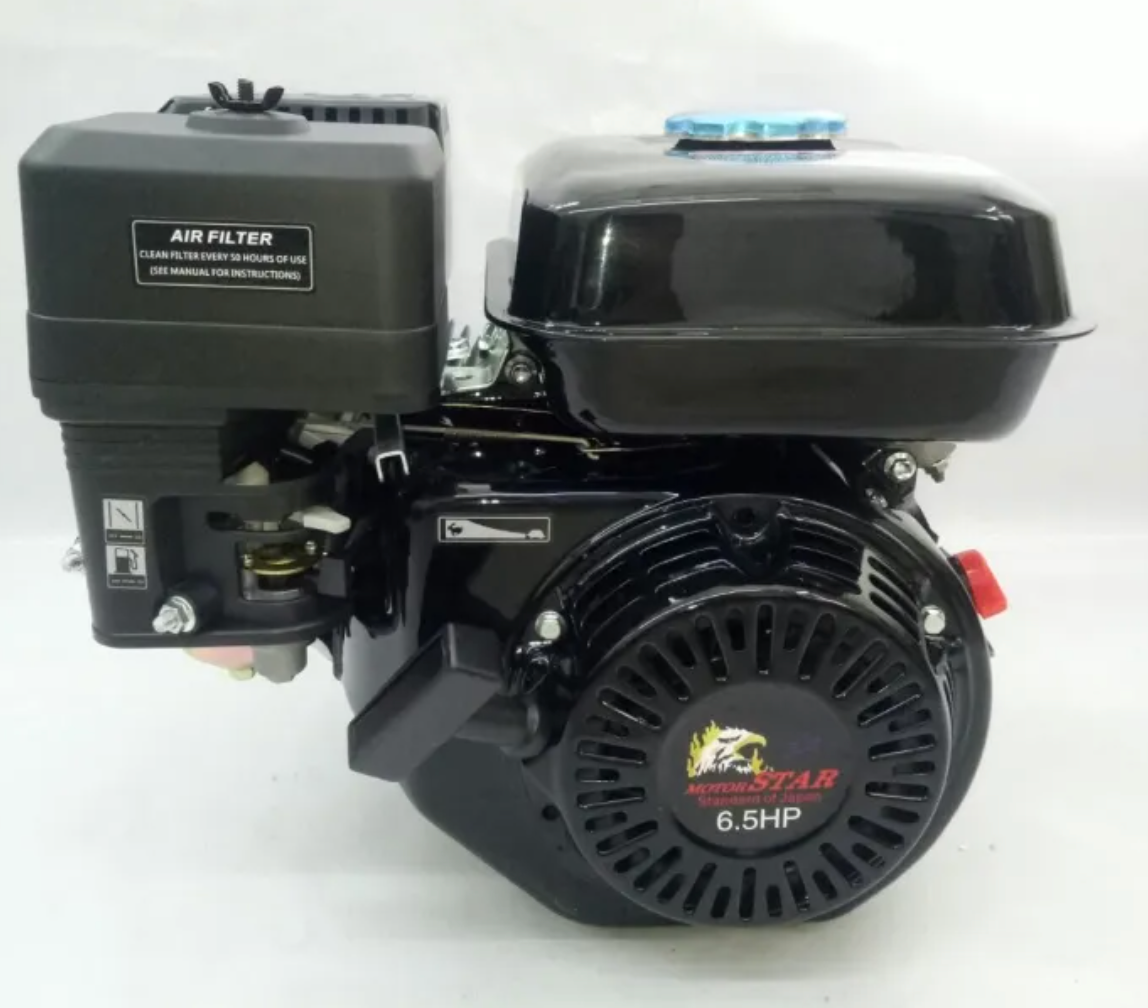 MOTOR STAR Japan 6.5 HP Gasoline Engine with Reducer LOW SPEED for Mixers