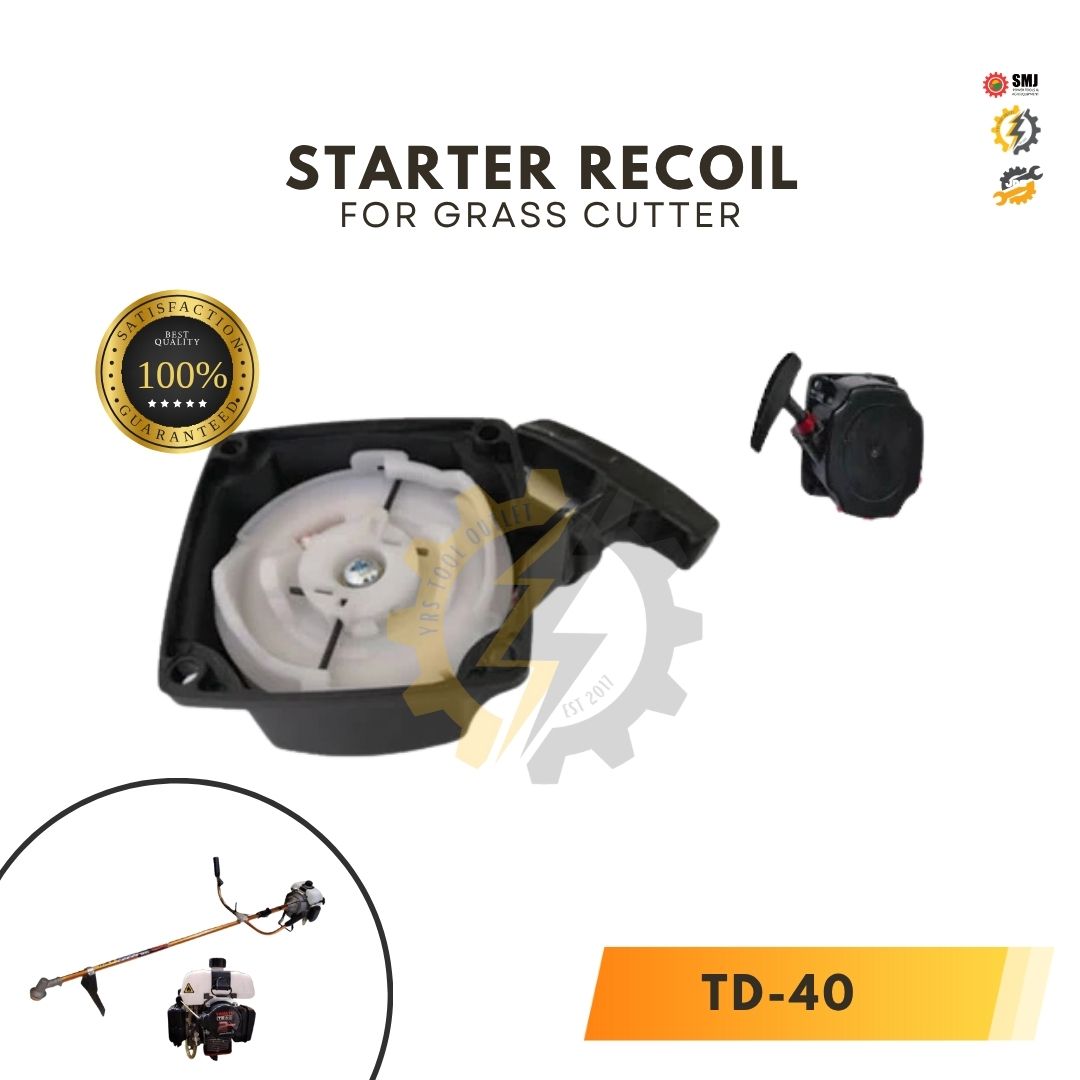 Recoil Starter Motor Assembly TD40 Grass Cutter Bush Cutter