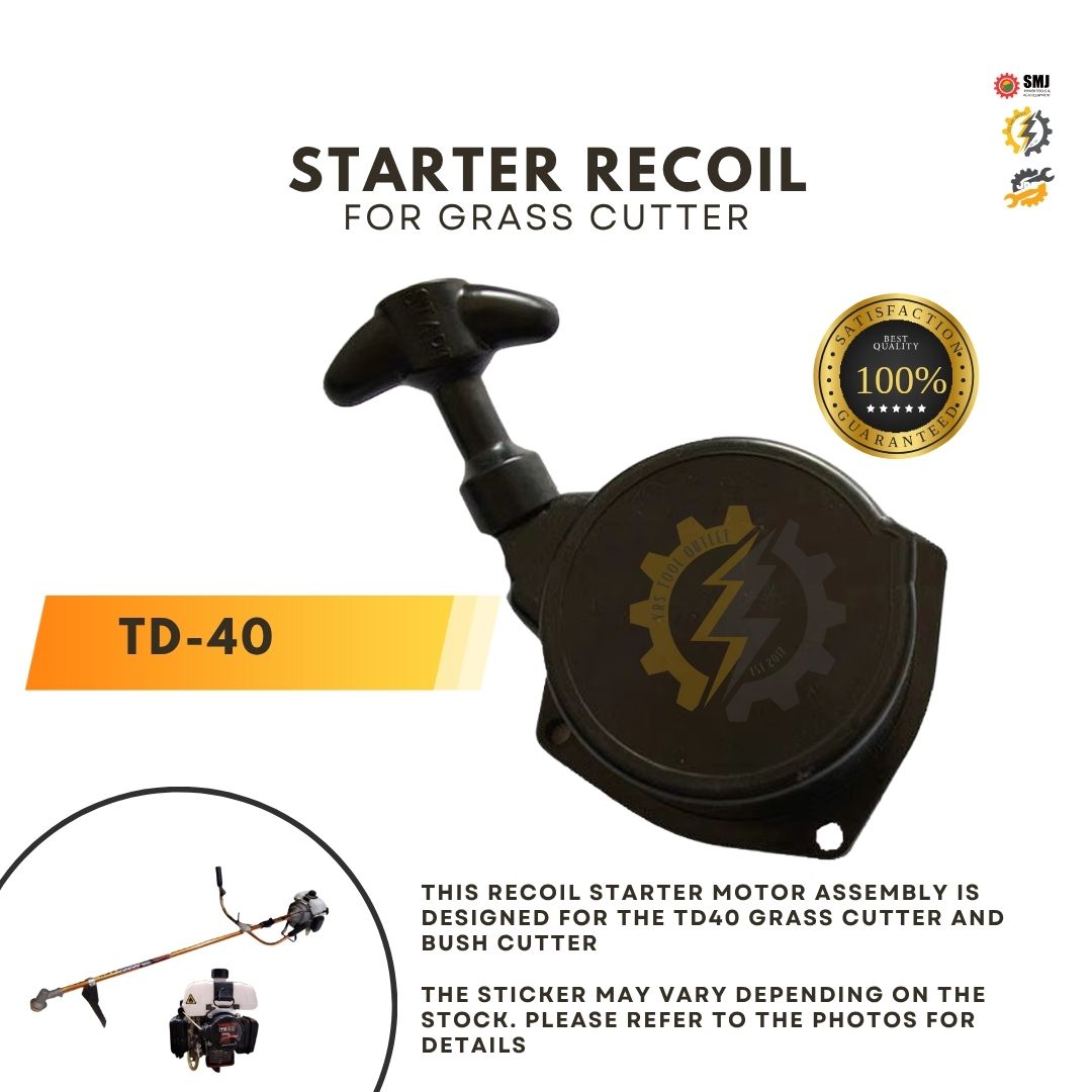 Recoil Starter Motor Assembly TD40 Grass Cutter Bush Cutter