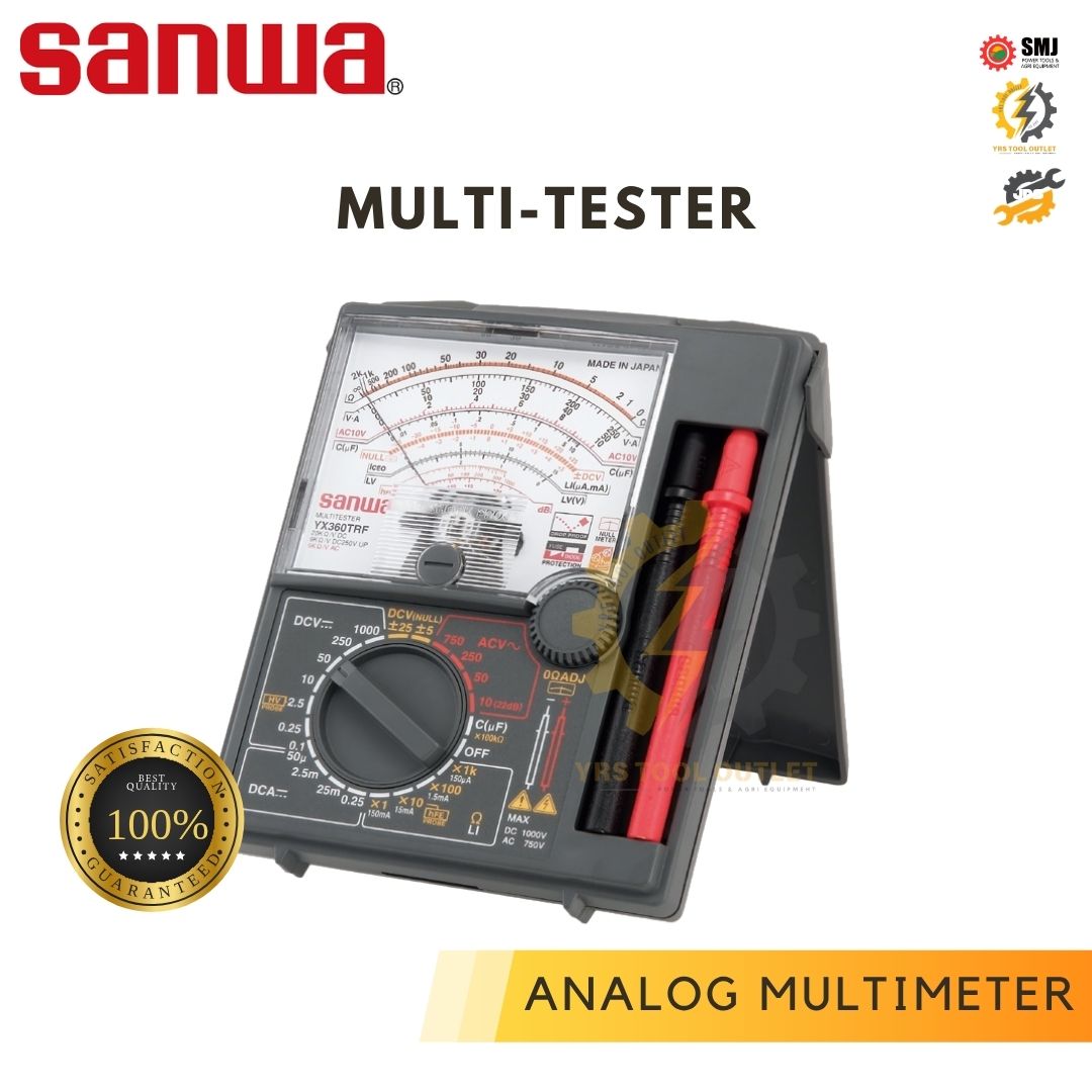 Sanwa YX360TRF Analog Multi Tester ( Drop Shockproof ) JAPAN