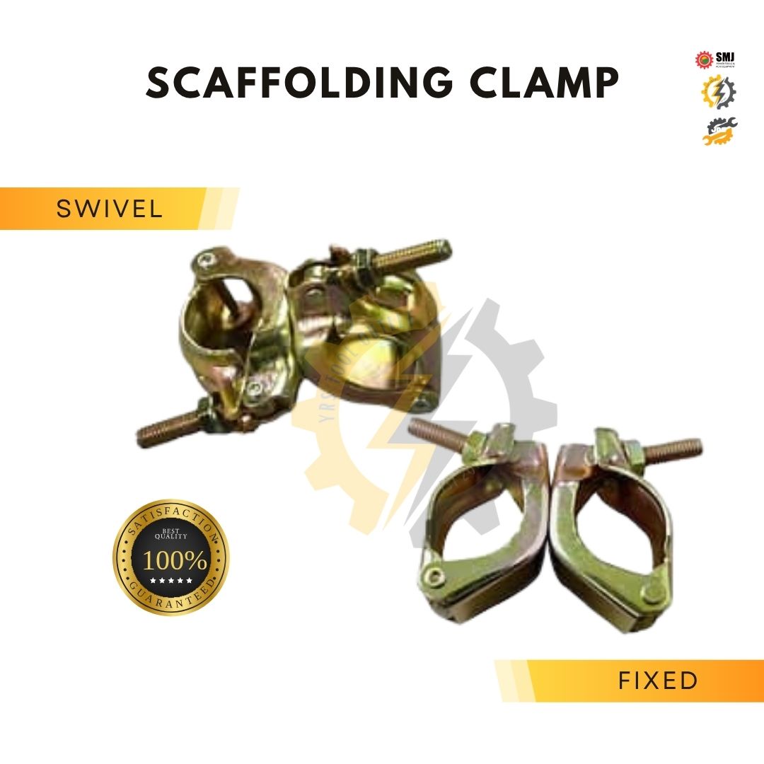 Scaffolding Clamp Swivel or Fixed sold by 2's