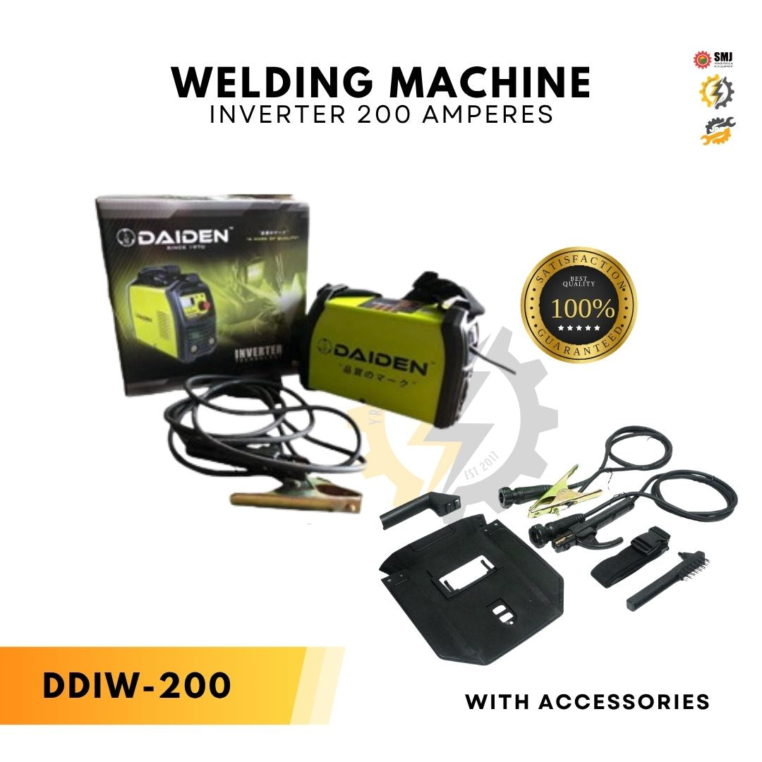 Daiden Inverter Welding Machine 200A 300A Heavy Duty