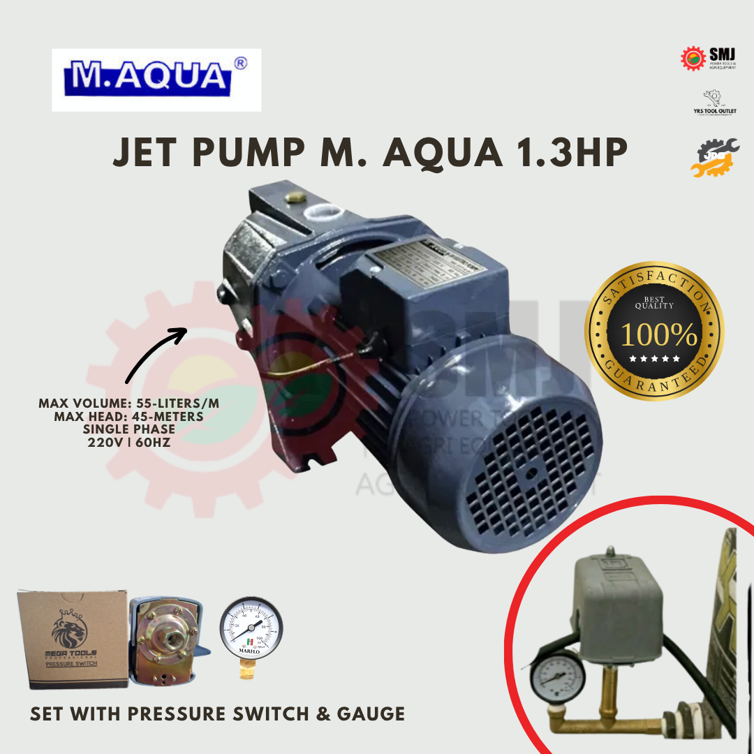 Jet Electric Water Pump Booster Pump M. Aqua