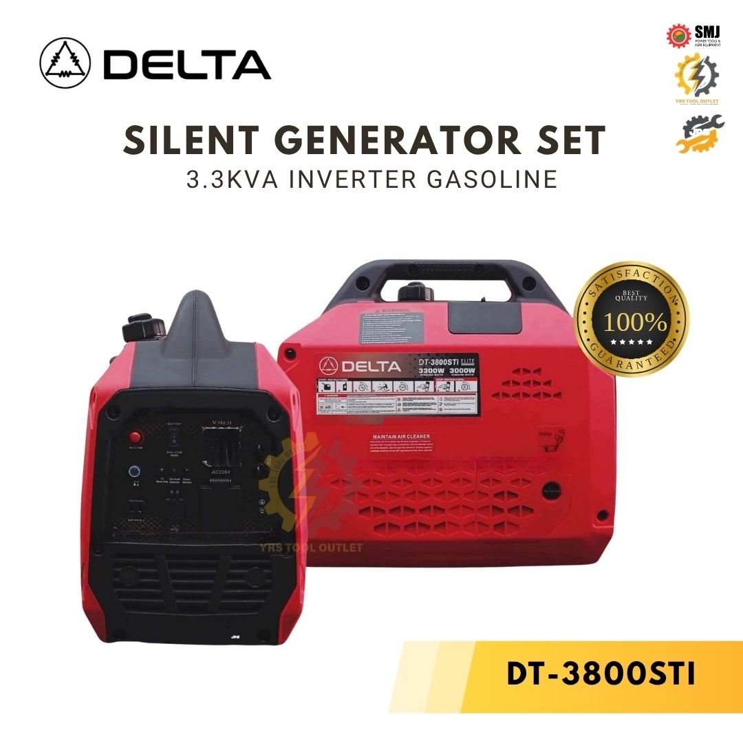 DELTA Generator Gasoline Electric Starter DT3800D