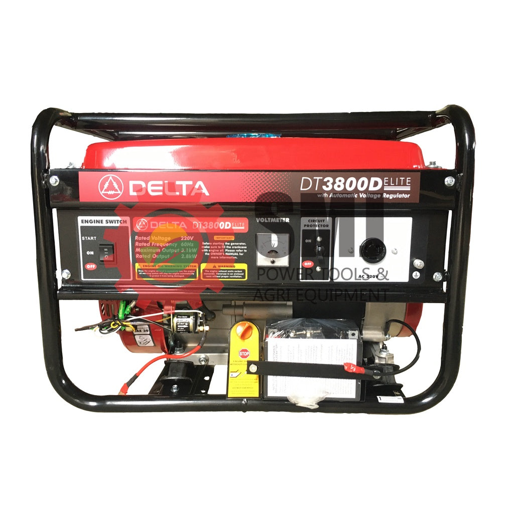 DELTA Generator Gasoline Electric Starter DT3800D
