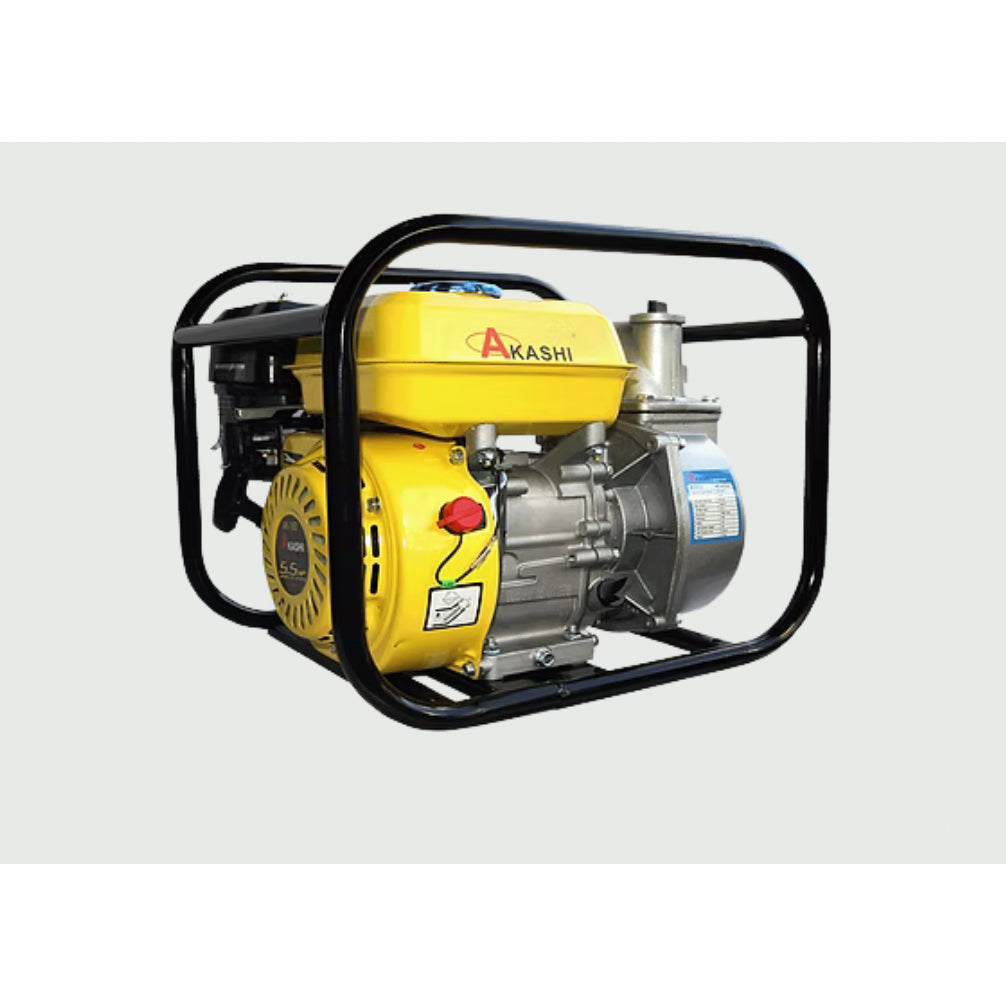 AKASHI Hi-Speed Gasoline Engine Water Pump (6.5HP, 5.5HP)