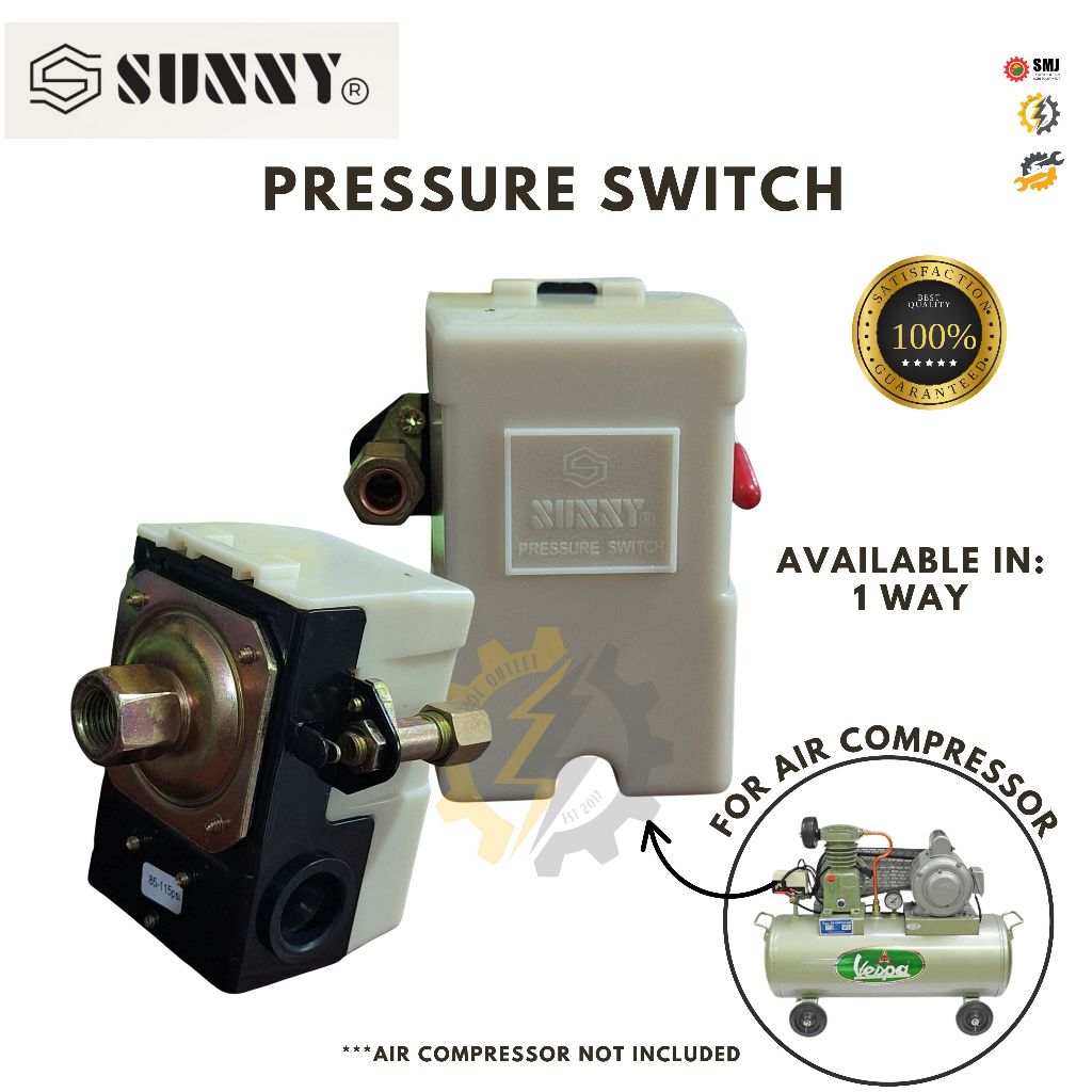 Pressure Switch Vespa Sunny Compressor 1 Way 4 Way