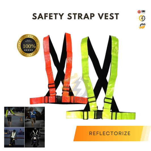 Safety Vest Helmet Hard Hat Adjustable Construction Safety Gear with Strap Adjustable