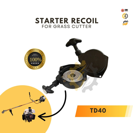 Recoil Starter Motor Assembly TD40 Grass Cutter Bush Cutter
