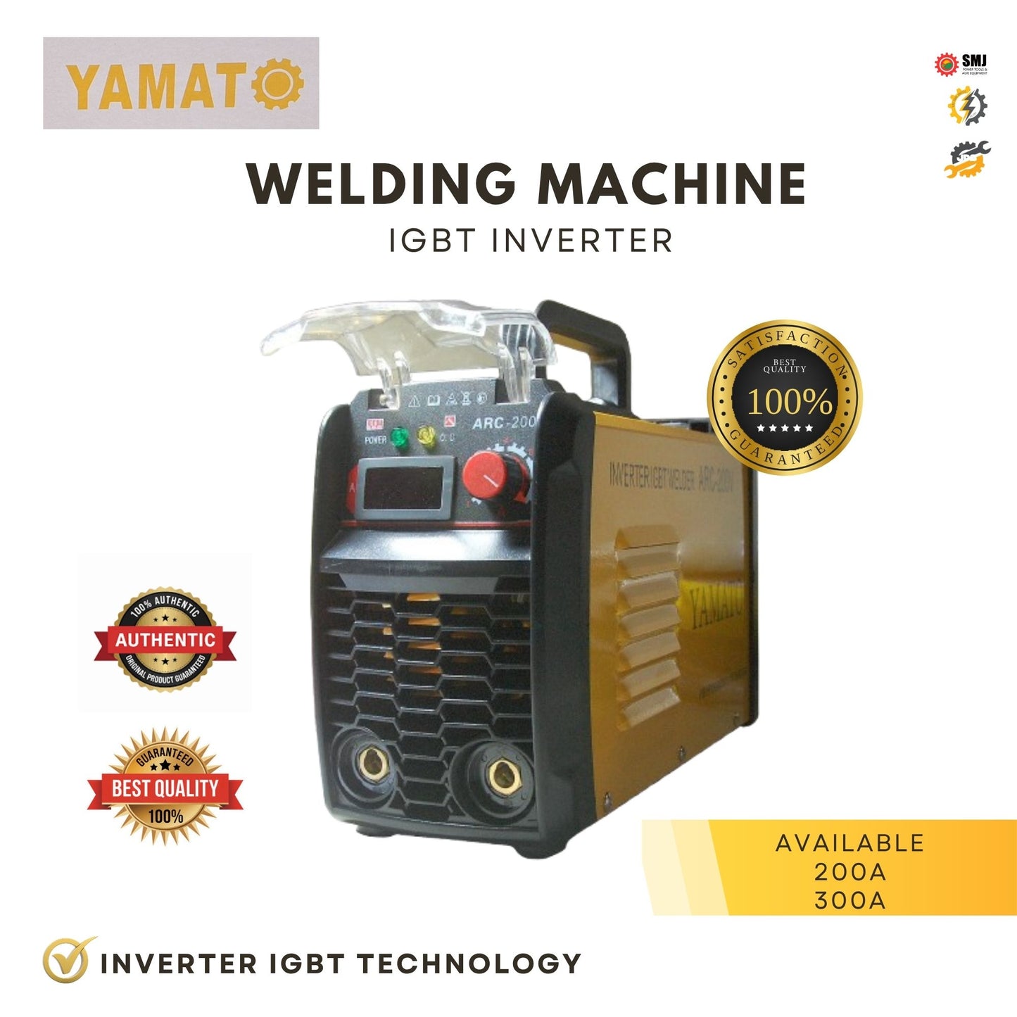 Yamato Japan Inverter Welding Machine 200 300 AMP ARC
