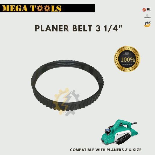 Planer Belt 3-1/4" 4-3/8" for wood planer (Black/Orange)